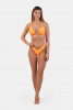 Ne Classic Triangle Bikini Top (Orange Neon) 451