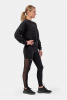 Ne Black Mesh Design Leggings “Breathe” 401