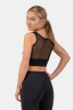 Ne Black Mesh Design Sports Bra "Breathe" 412