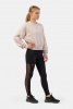 Ne Black Mesh Design Leggings “Breathe” 401
