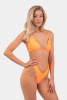 Ne Classic Triangle Bikini Top (Orange Neon) 451