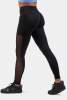 Ne Black Mesh Design Leggings “Breathe” 401