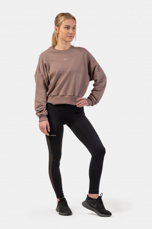 Ne Black Mesh Design Leggings “Breathe” 401