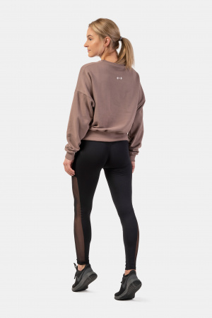 Ne Black Mesh Design Leggings “Breathe” 401