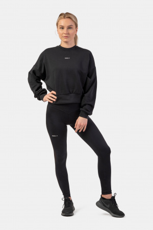 Ne Black Mesh Design Leggings “Breathe” 401